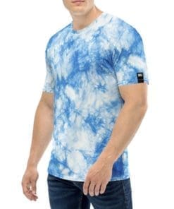 Blue Tye Die Men's T-shirt - T-Shirt - BOXA Lifestyle