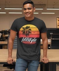 Sunset - Cotton T-Shirt