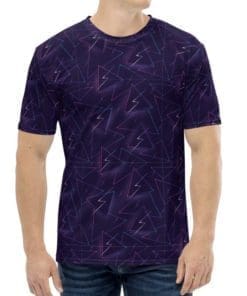 Purple Triangle Party Shirt
