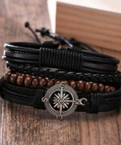 Campus Leather Bracelet Set