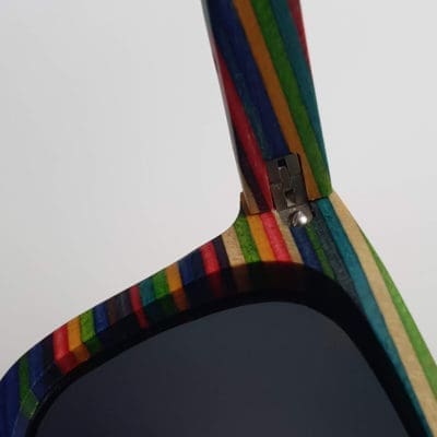 aBOXA Neverlands Rainbow Wood Sunglasses