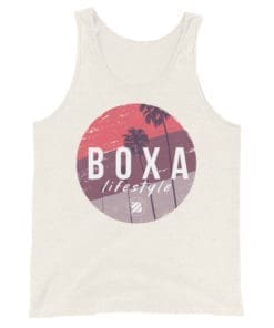BOXA Dusty Sunset – Cotton Tank Top