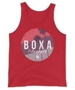 BOXA Dusty Sunset – Cotton Tank Top