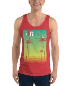 BOXA Golden Beach – Cotton Tank Top