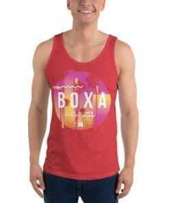 BOXA Pink Sunsets – Cotton Tank Top