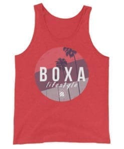 BOXA Dusty Sunset – Cotton Tank Top