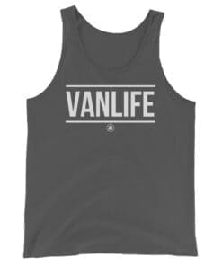 VANLIFE Tank Top Asphalt grey