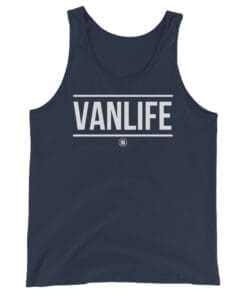 VANLIFE Tank Top Navy