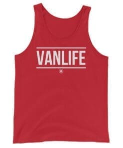 VANLIFE Tank Top Red