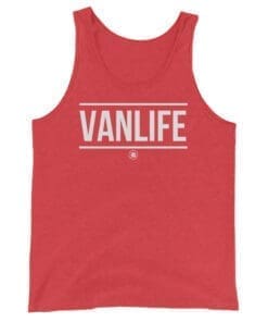 VANLIFE Tank Top Red