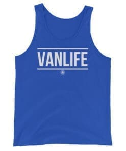VANLIFE Tank Top Royal Blue