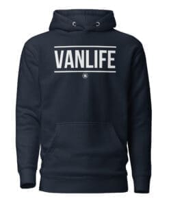 Dark Blue BOXA Vanlife Hoodie