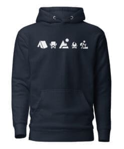 Navy The Great Outdoors - Vanlife Hoodie