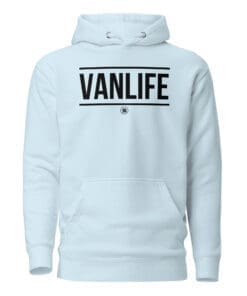 Light Blue BOXA Vanlife Hoodie