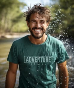 Adventure Everyday T-Shirt - Aqua