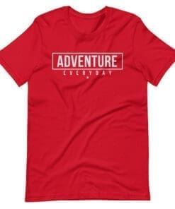 Adventure Everyday T-Shirt Red