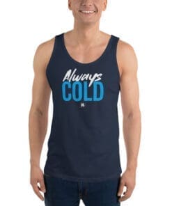 Always Cold tank top navy front