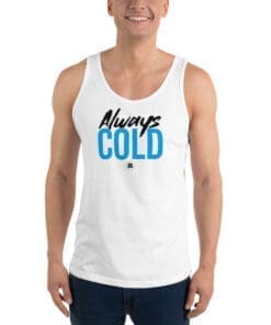 Always Cold tank top white front