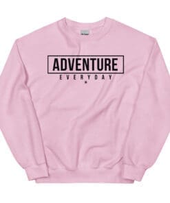 Adventure Everyday Sweatshirt Pink