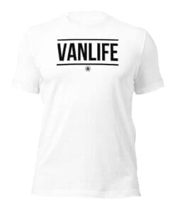BOXA Vanlife t-shirt white front