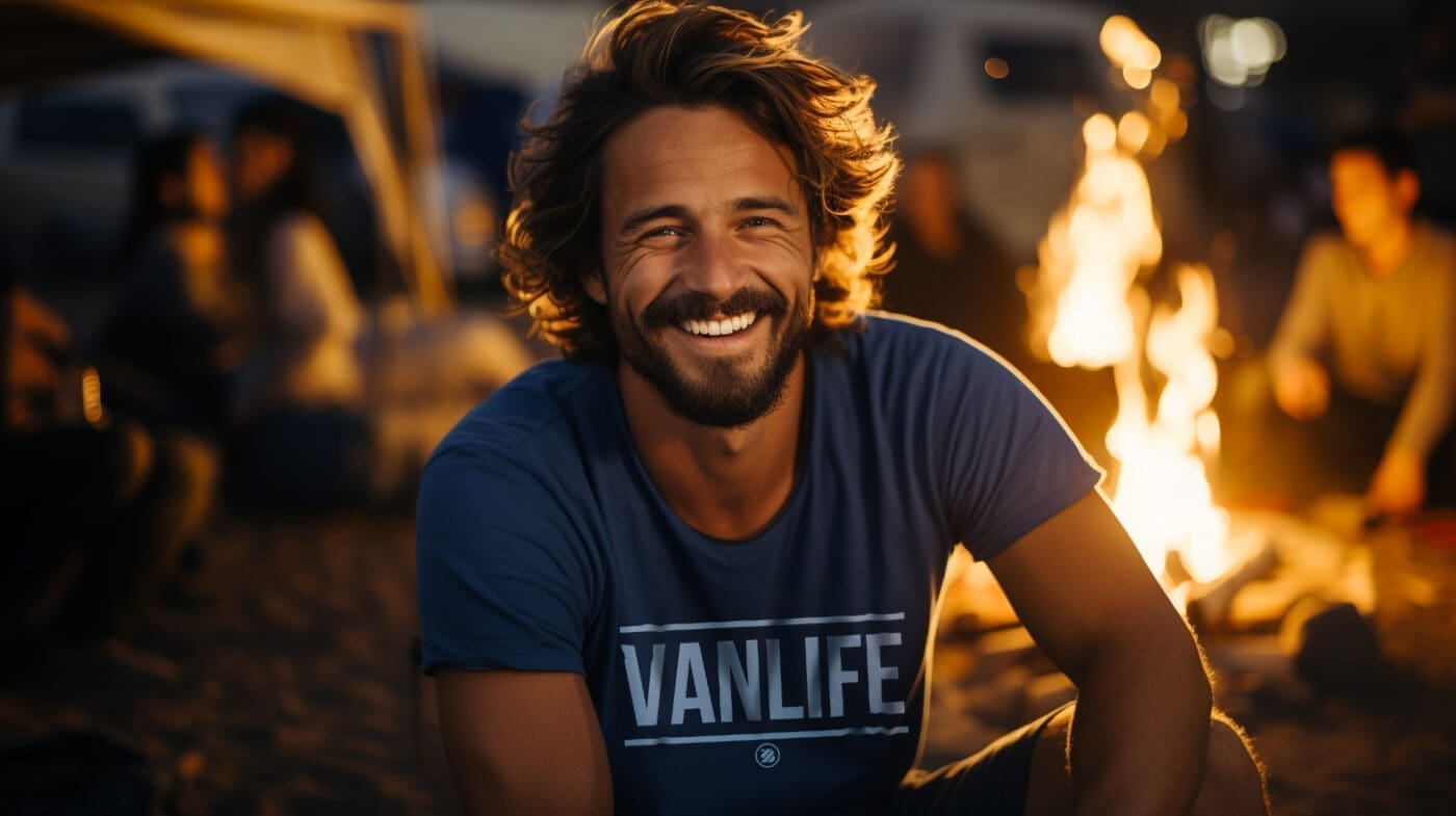 VanLife T-Shirt Camping