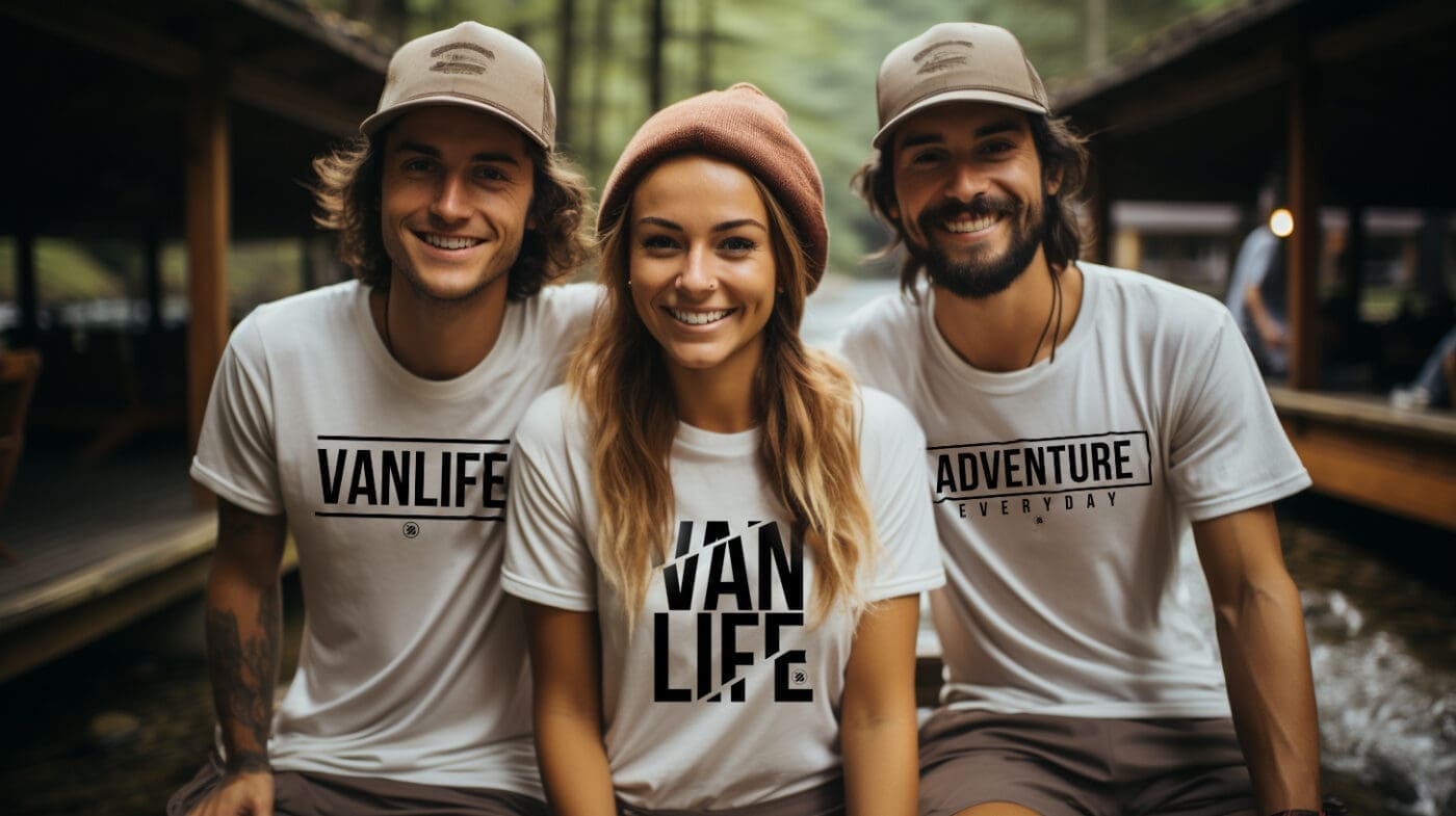 BOXA T-Shirts Friends - Vanlife, Van Life, Adventure Everyday